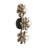 Giselle 3-Light Wall Sconce in Delphine