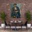 Seated Peasant, C.1892-96 Impressionist Abstract Contemporary Portrait Wall Art Print by Paul Cezanne - Wrapped Canvas Print-1392438423