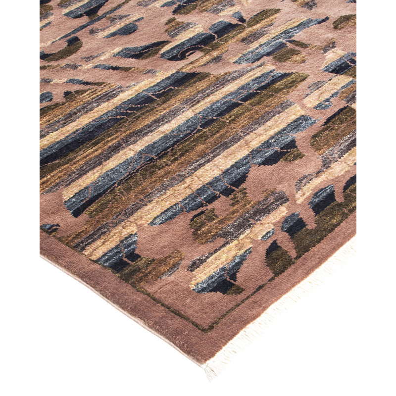 One-of-a-Kind 4' 2" X 6' 0" Hand Knotted Area Rug