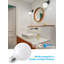 Ampoules DEL 4,5 W G25, blanc doux à intensité variable (60 W éqv.), Culot E26 / moyen (standard)-107516401