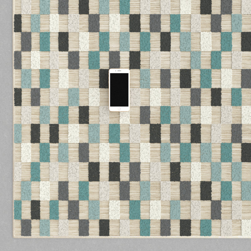 Malia Geometric Indoor / Outdoor Area Rug, Rectangle 120 x 170cm
