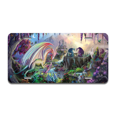 Cadre en aluminium Dragon Paradise