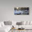«Winter Creek Coyote» par Etelca, impression sur toile tendue-27645091