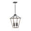 Sarmila 4-Light Pendant in Whiskey Wood-107096598