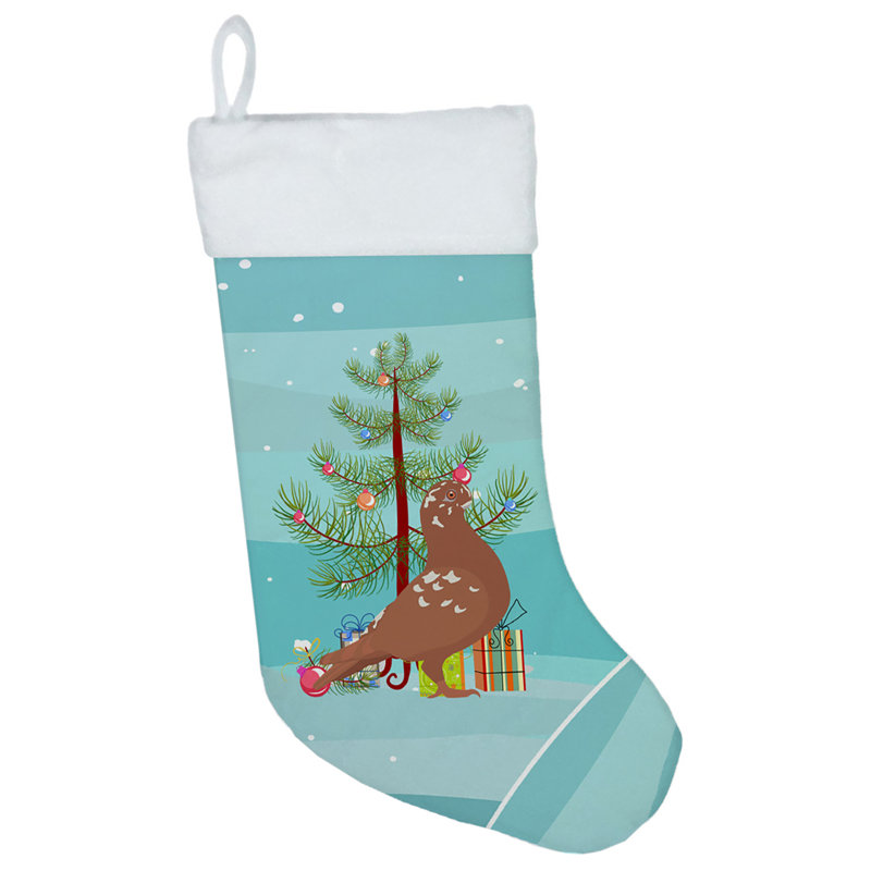 African Owl Pigeon Christmas Stocking