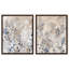 Ensemble de décorations murales bleues gracieuses à imprimé acrylique par Art Remedy, cadre blanc, 20 x 24-1842694885-1842694888