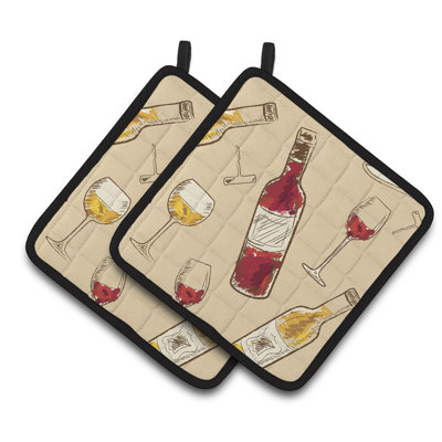 Caroline's Treasures Polyester Potholder Set