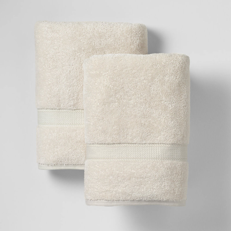 Serviette de bain en coton Payten Classic, Ivoire ivoire