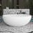 66.93'' x 39.37'' Soaking Solid Surface Bathtub