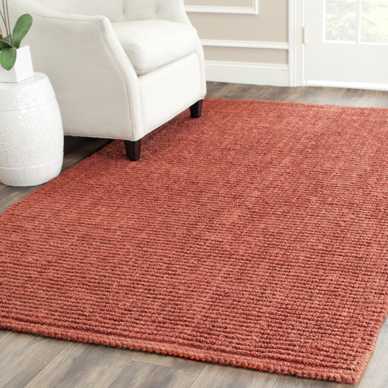 Tapis en jute tissé à la main Alda, Rectangle de 10 pi x 14 pi