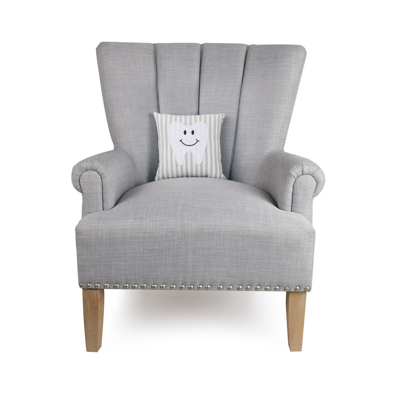 Embroidered Cotton Throw Pillow