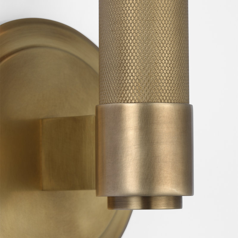 Ralph Lauren Barrett 13" Single Bath Light, Natural Brass
