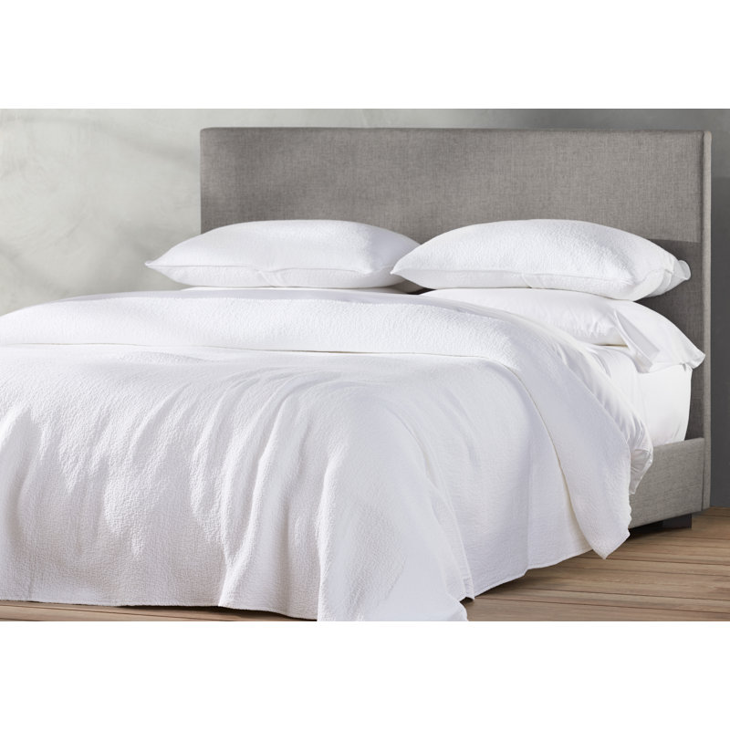 Cascade Coverlet, Alpine White, Twin Coverlet