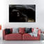 «Comfortable Black Panther», reproduction sur toile-476283609