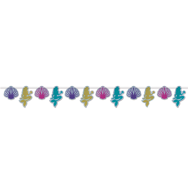 Mermaid & Seashell Streamer