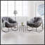 Chaise berçante d'extérieur en rotin-364825360