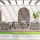 Anyria Wicker 8 Person Seating Group