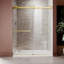 Porte de douche coulissante double sans cadre l 56 "- H 60" x H 79 "-85011290
