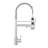 Residential Faucet - Brushed Nickel, Built From Stainless Steel 304 19" Single Handle Kitchen And Sink Tap Crafted With Materials-1927916955