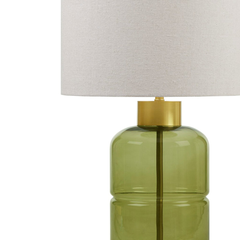 Gracie Mills Rylee Glass Table Lamp