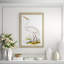 Coastal Ornithology 4' Framed Graphic Art Print on Glass
