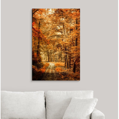 «Autumn Secret», reproduction de photo sur toile