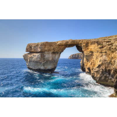A Picture of a Rock Bridge 1 Piece Wrapped Canvas Wall Art