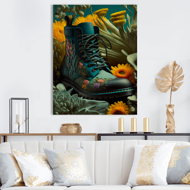 - Art mural sur toile tendance, L 12 po x H 20 po, Toile tendue