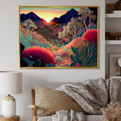 " Colorful Flowers During Golden Hour I "