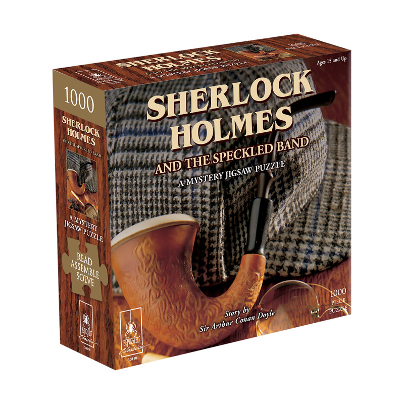 Sherlock Holmes 1000-Piece Mystery Jigsaw Puzzle
