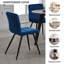 Leann Tufted Velvet Upholstered Back Side Chair-739582756