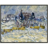 Blue Landscape Giclee Print by Soicher Marin Archives