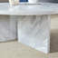 Table basse ronde blanche en MDF multi-styles