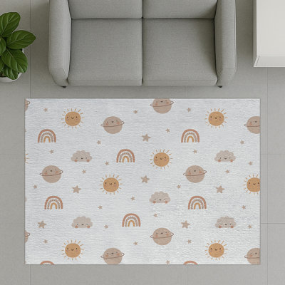 Geometric Shapes Area Rug