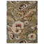 Tapis écologiques en laine touffetés à la main - Rectangle, couleur verte, motif floral moderne, tapis antidérapants faits à la main épais pour salon, chambre à coucher-2115926999