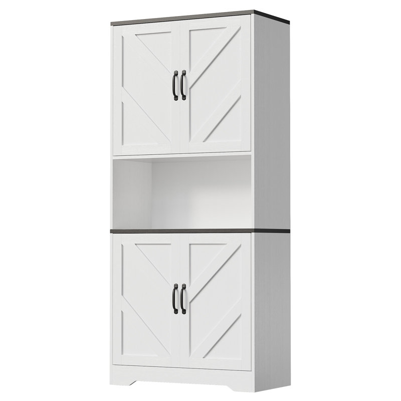 Armoire en bois aggloméré Slant Stripe
