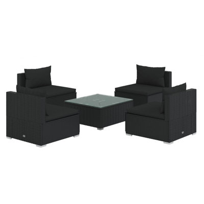 4 - Person Seating Group with Cushions