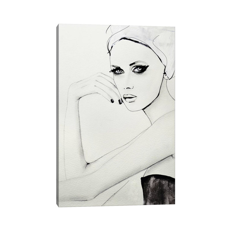 Broken Wild 1 Piece Painting on Canvas, 20.32 cm H x 30.48 cm W, Wrapped Canvas