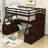 Ginnette 7 Drawer Loft Bed with Built-in-Desk by Harriet Bee-1577765831-1566882743