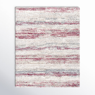 Nila Abstract Ivory/Pink Area Rug