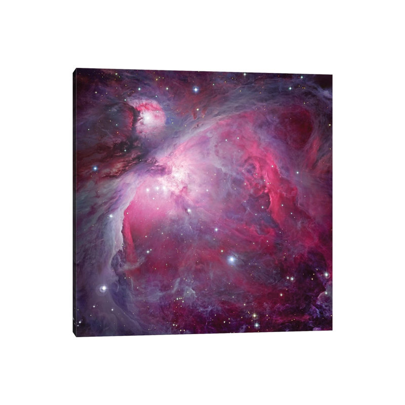 M42, The Great Nebula In Orion 1 Piece Wrapped Canvas Wall Art, 66.04 cm H x 66.04 cm W