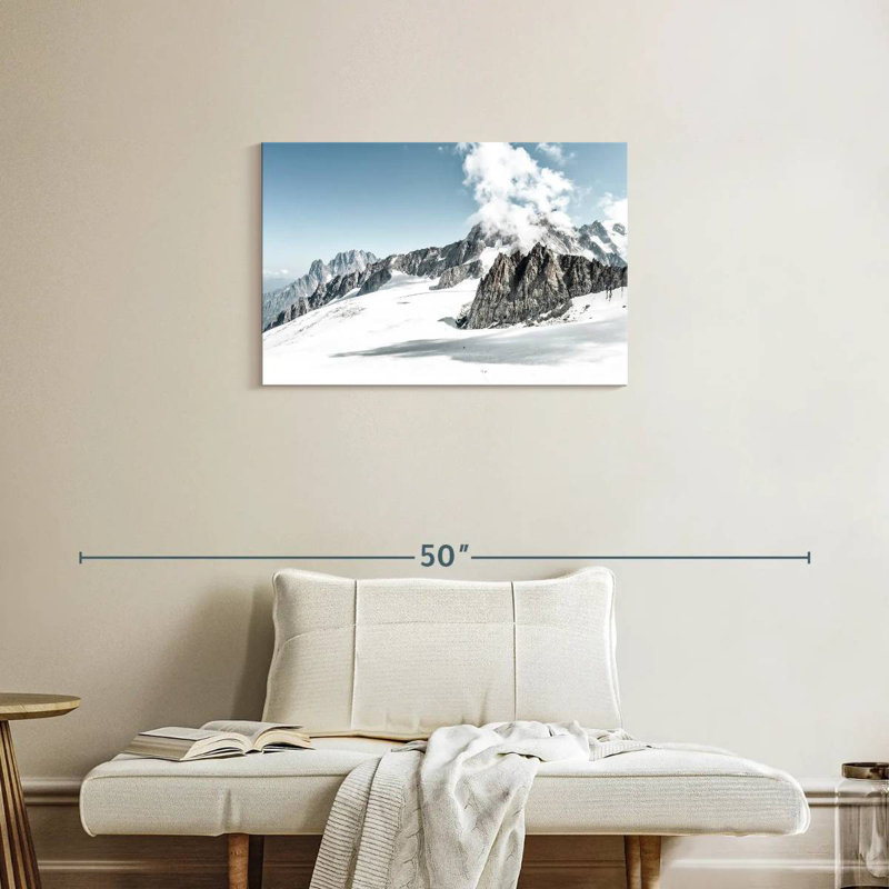 Alvord Mont Blanc Peaks, 20" H x 30" W
