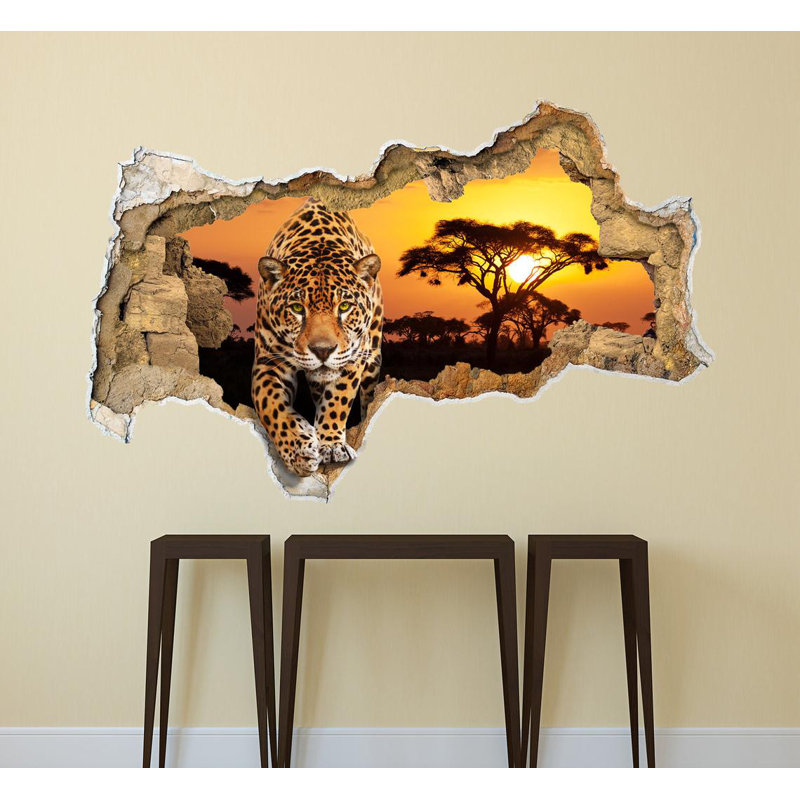 Adhésif décoratif léopard Safari, H 33 po x l 51 po