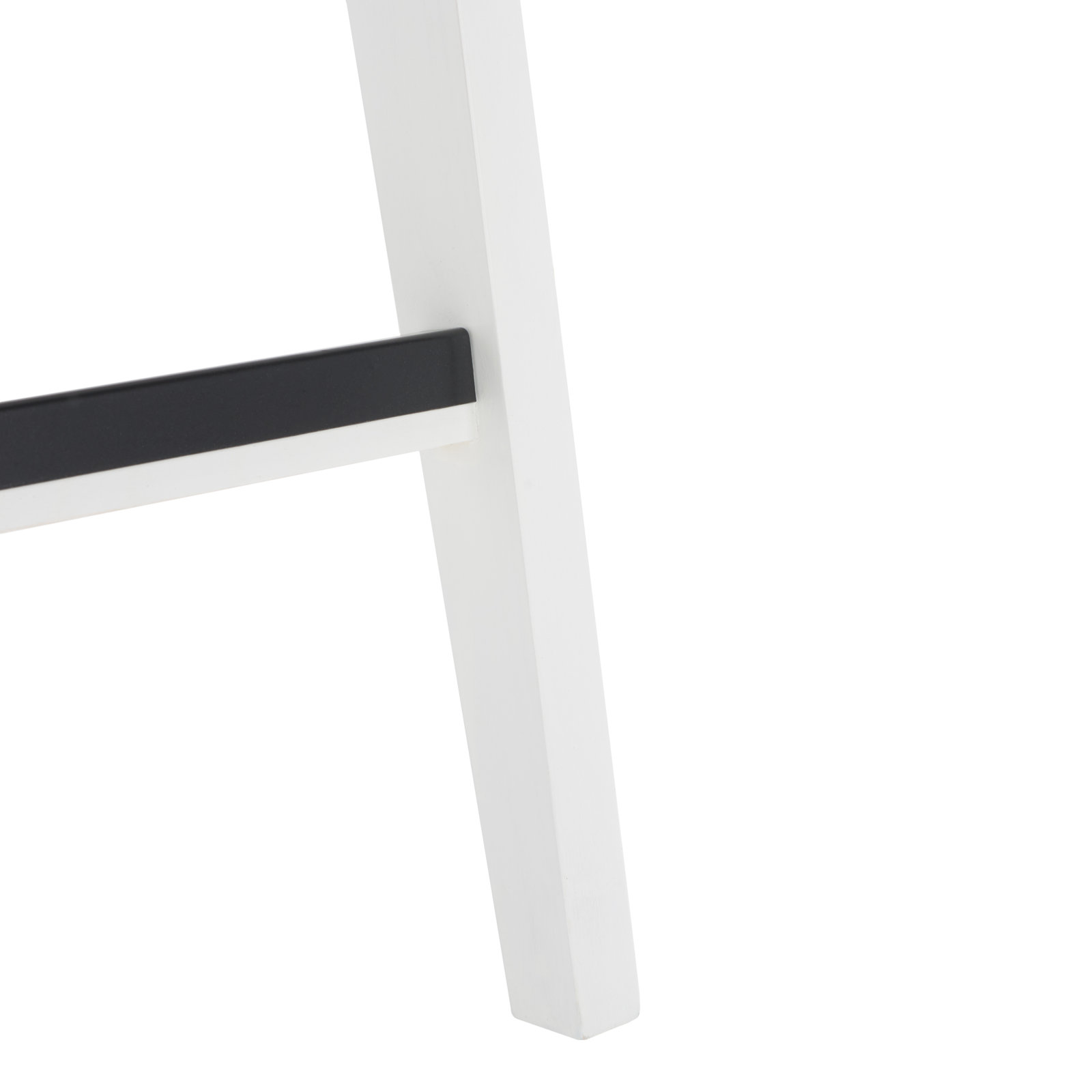 Atticus Bar and Counter Stool, White, Counter Stool (23.2" Seat Height)