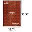 Tapis Text Live Laugh Lounge