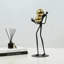 1Pcs Minimalist Accessories, Metal, Golden Ball Decoration, Abstract Characters, Statues, Desktop Decorative Sculptures-376756295