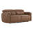  80.7'' Genuine Leather Zero Gravity Power Reclining Sofa-117030399