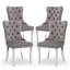Chaises de salle à manger, chaise de salle à manger rembourrée haut de gamme avec anneau clouté-511006597-511006617-531111163
