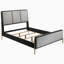 Ensemble de chambre à coucher 5 pièces Black and Gray