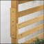 Wooden Plant Trellis Stand with 5 Hanging Planter Boxes